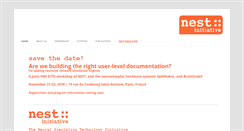 Desktop Screenshot of nest-initiative.org